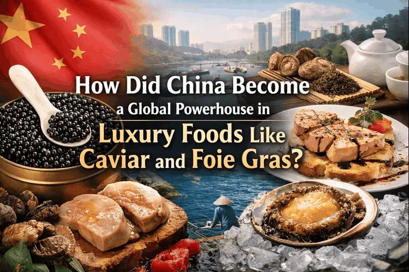 How Did China Become a Global Powerhouse in Luxury Foods Like Caviar and Foie Gras?