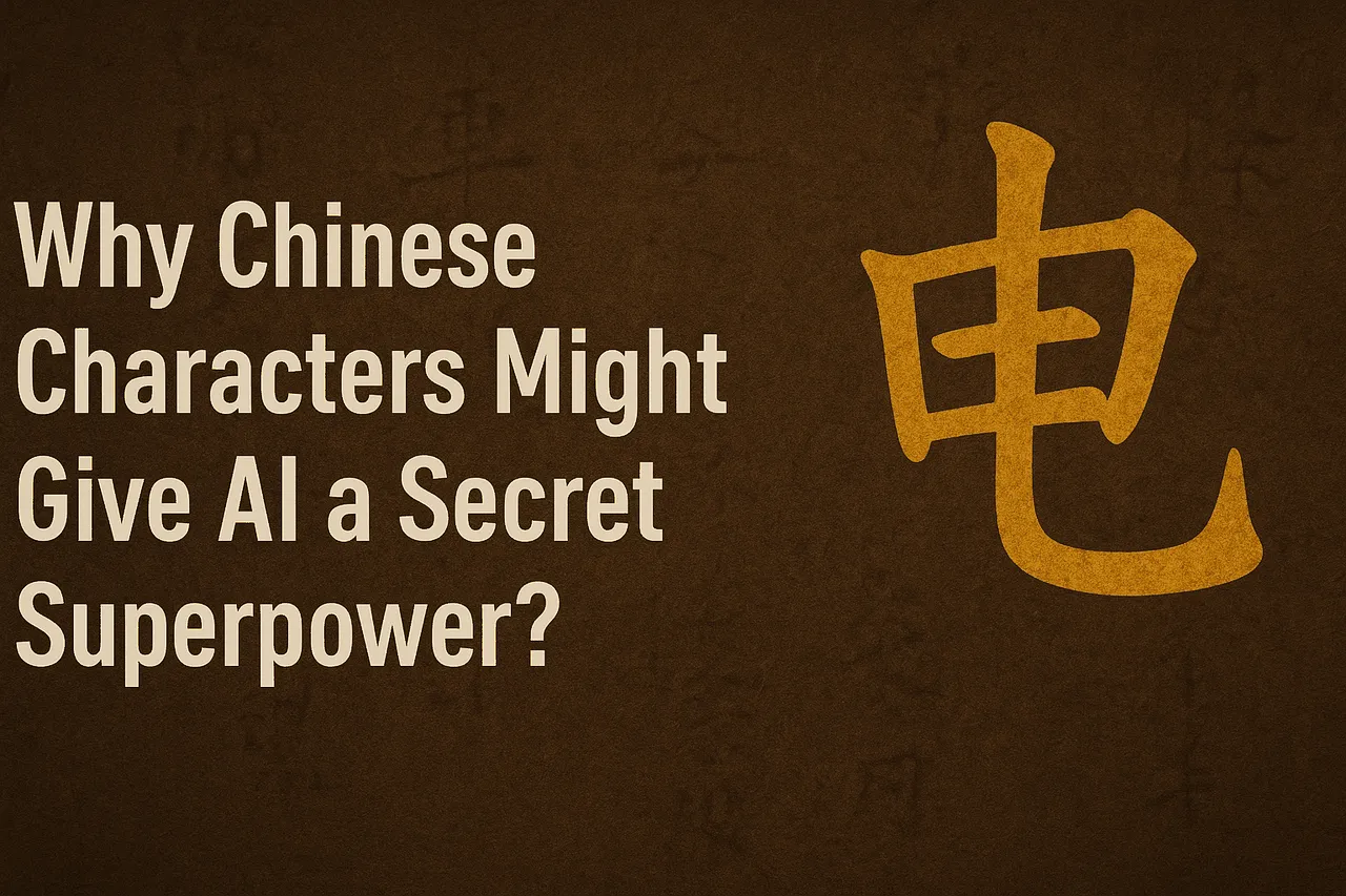 Why Chinese Characters Might Give AI a Secret Superpower?