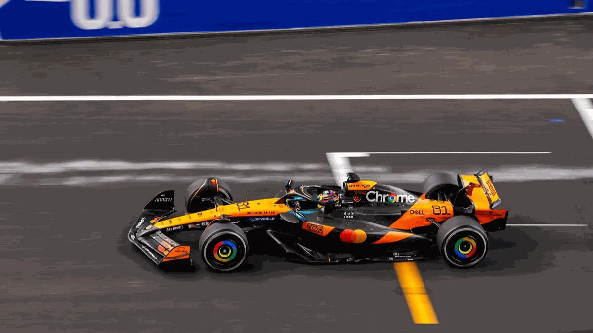 The F1 Chinese Grand Prix in Shanghai