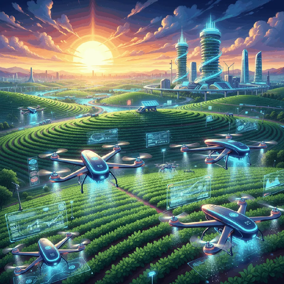 How Chinese Drones Transform Modern Agriculture